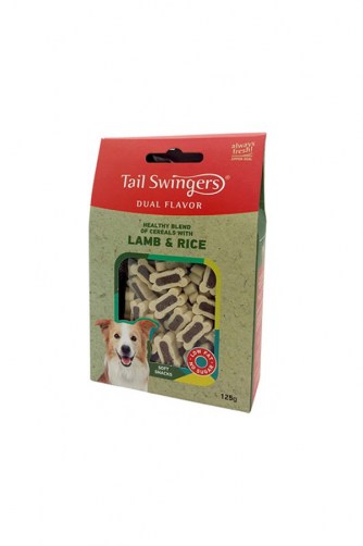 Tail Swingers  HEALTHY BLEND OF CEREALS WITH LAMB AND RICE (100gr)